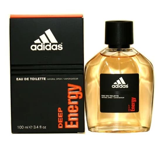 Adidas Deep Energy 3.4 oz EDT for men bottle